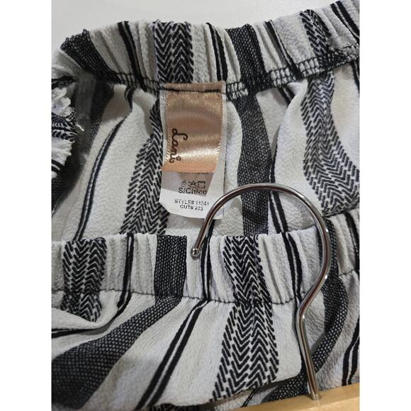 Lani Women’s Black & White Striped Strapless Wide-Leg Jumpsuit – Size Small - Picture 5 of 7